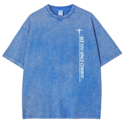 COWBOY BEBOP Unisex Fit Washed T-Shirt 2502002979