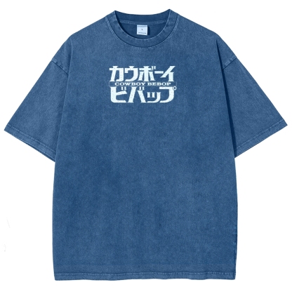 COWBOY BEBOP Unisex Fit Washed T-Shirt 2502002994