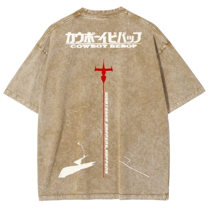 COWBOY BEBOP Unisex Fit Washed T-Shirt 2502002994