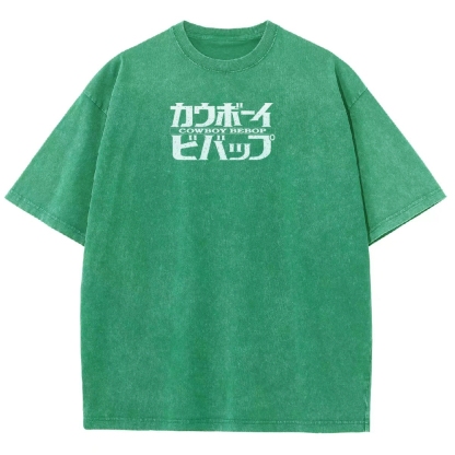 COWBOY BEBOP Unisex Fit Washed T-Shirt 2502002994