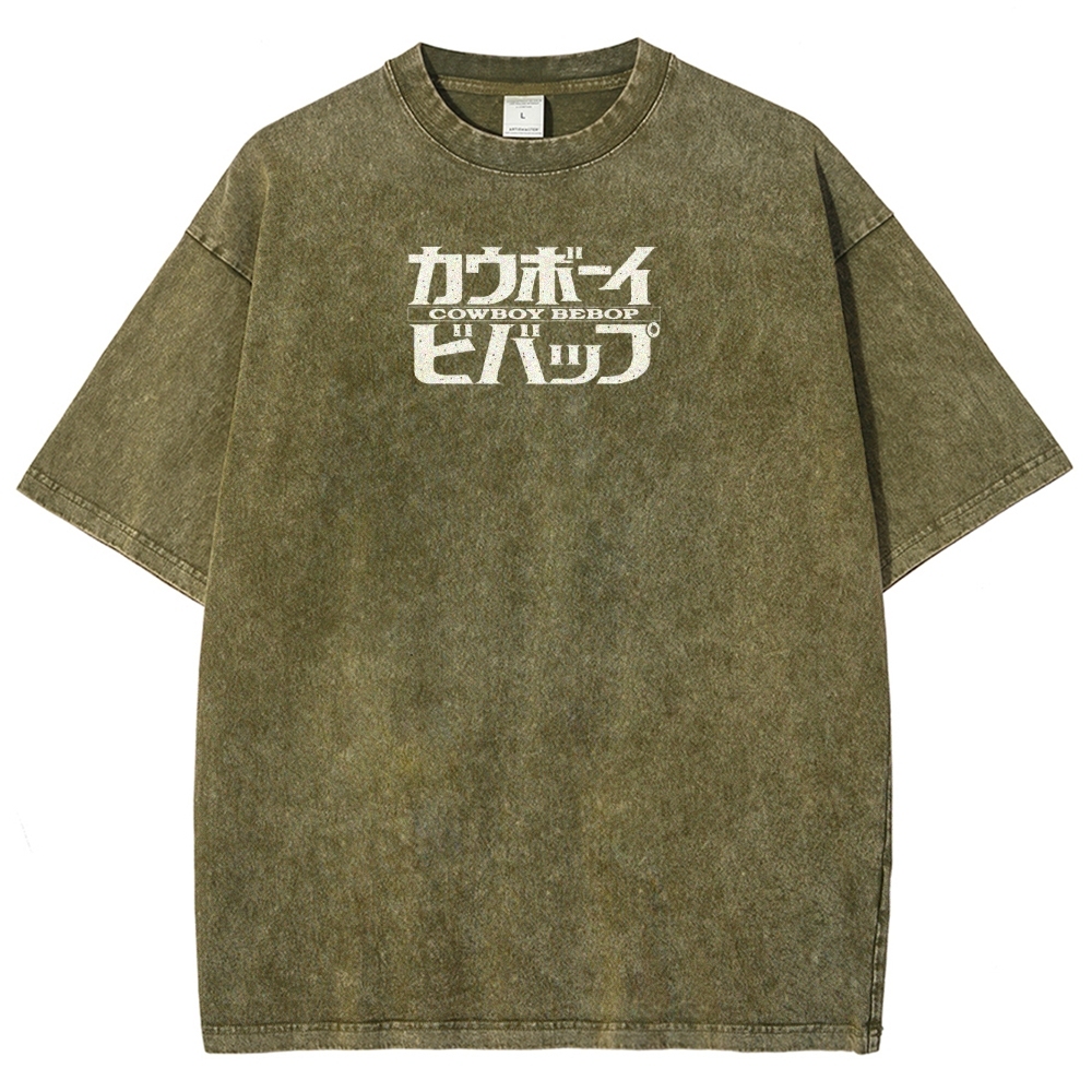 COWBOY BEBOP Unisex Fit Washed T-Shirt 2502002994