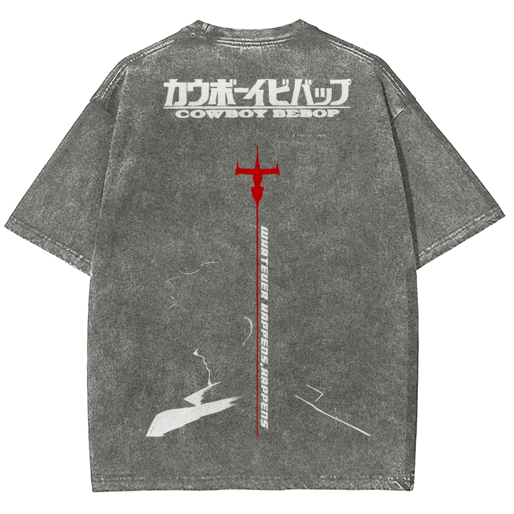 COWBOY BEBOP Unisex Fit Washed T-Shirt 2502002994