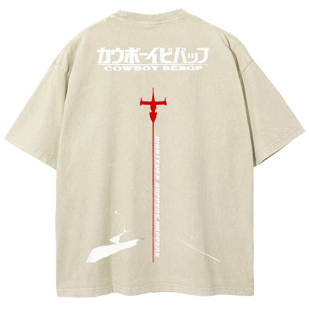 COWBOY BEBOP Unisex Fit Washed T-Shirt 2502002994
