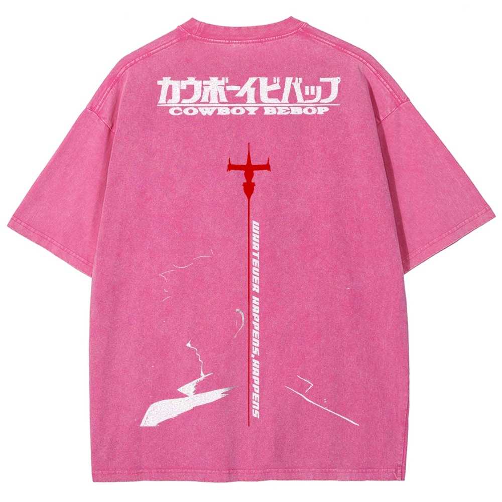 COWBOY BEBOP Unisex Fit Washed T-Shirt 2502002994