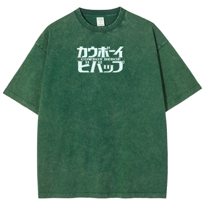 COWBOY BEBOP Unisex Fit Washed T-Shirt 2502002994