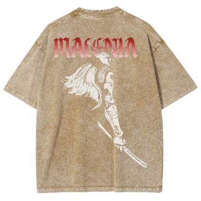 Elden Ring Retro Limited Vintage Maliketh Washed T-Shirt