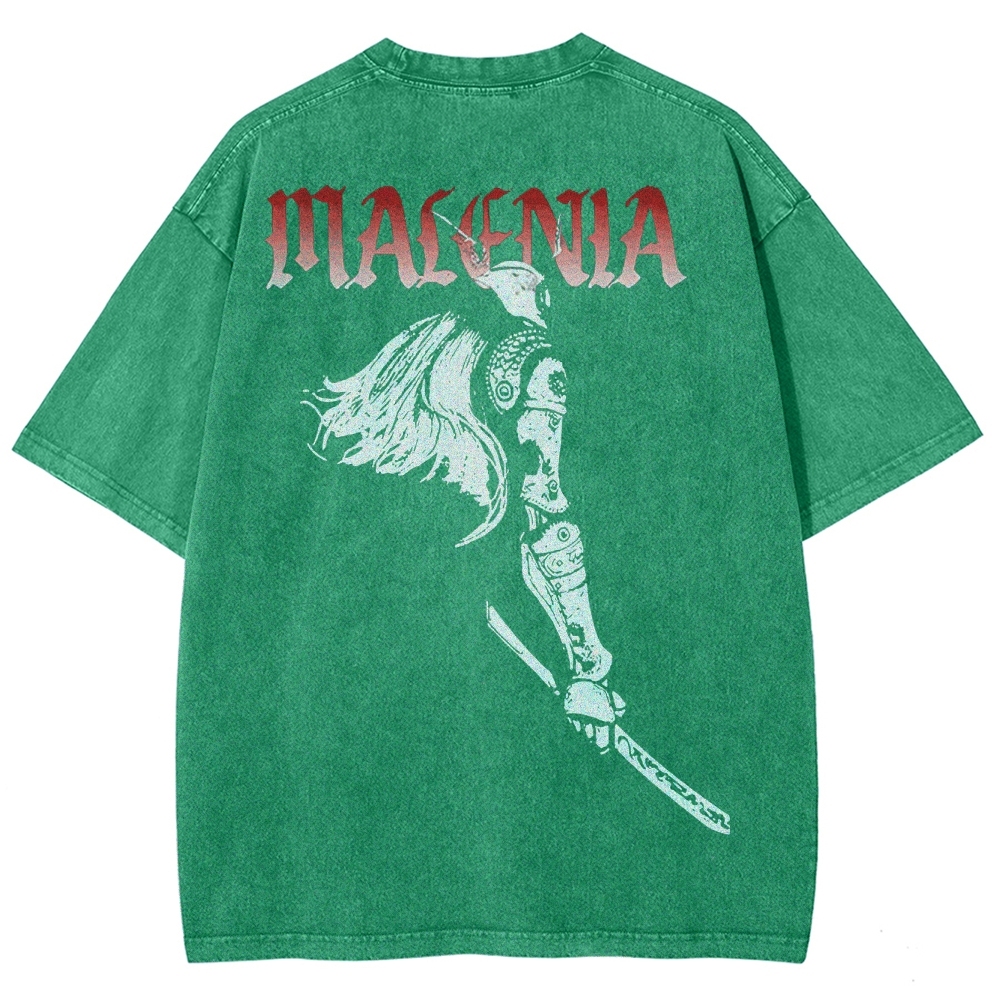 Elden Ring Retro Limited Vintage Maliketh Washed T-Shirt