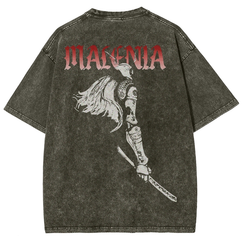 Elden Ring Retro Limited Vintage Maliketh Washed T-Shirt