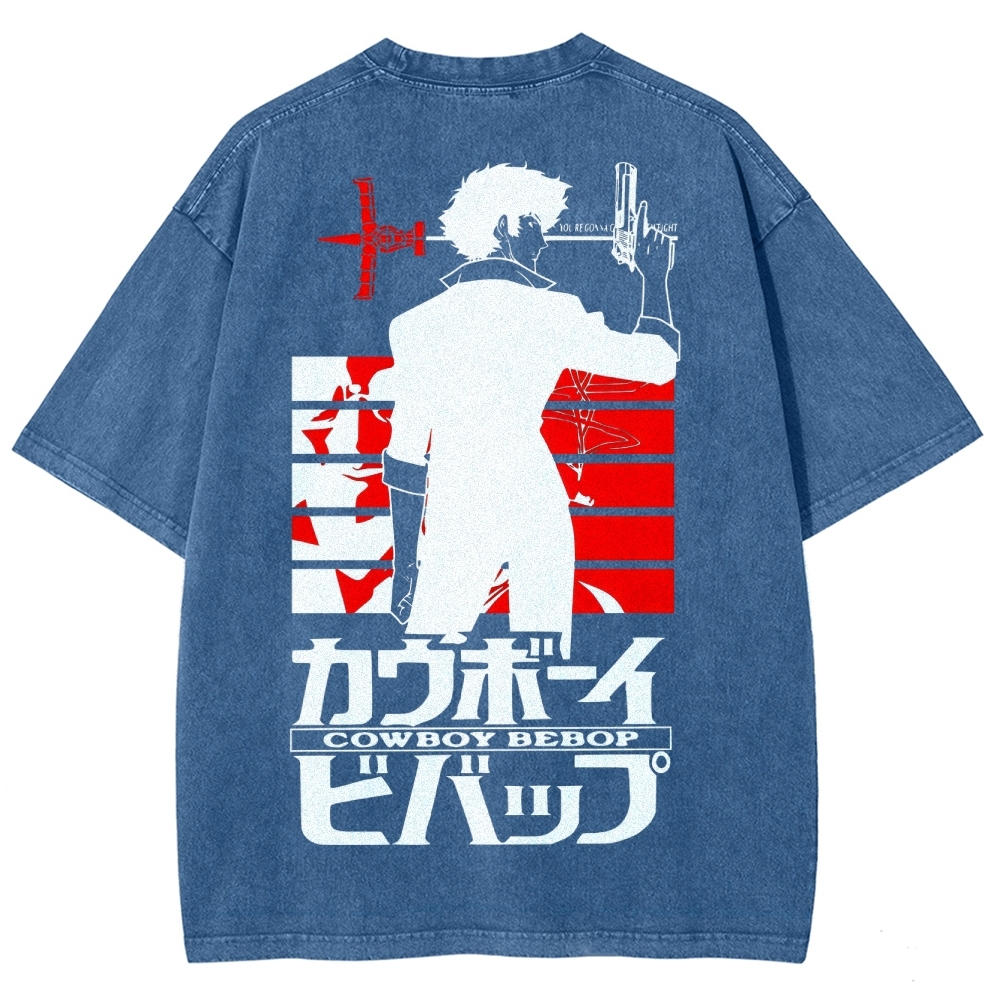 Cowboy Bebop Unisex Fit Washed T-Shirt 2503005438