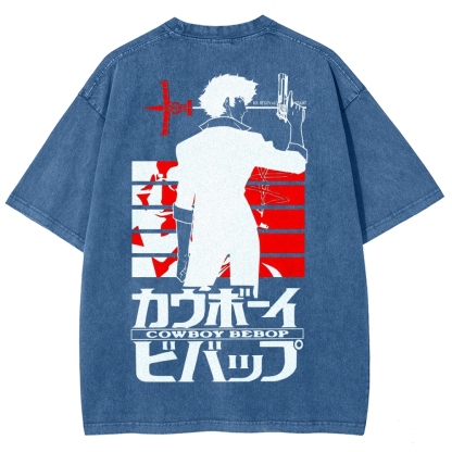 Cowboy Bebop Unisex Fit Washed T-Shirt 2503005438