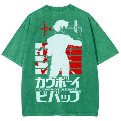 Cowboy Bebop Unisex Fit Washed T-Shirt 2503005438