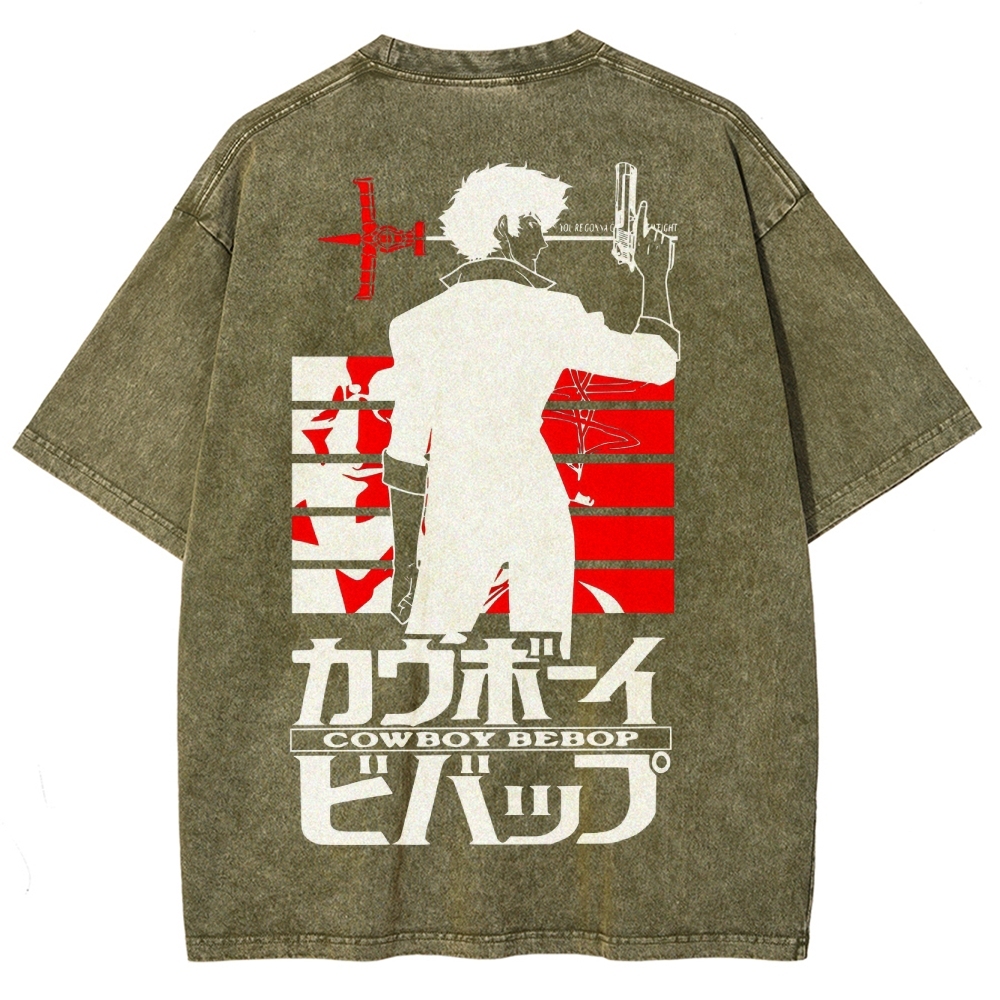 Cowboy Bebop Unisex Fit Washed T-Shirt 2503005438