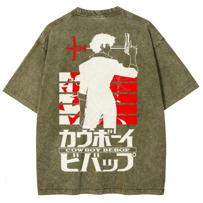 Cowboy Bebop Unisex Fit Washed T-Shirt 2503005438