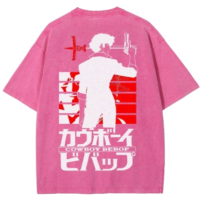 Cowboy Bebop Unisex Fit Washed T-Shirt 2503005438
