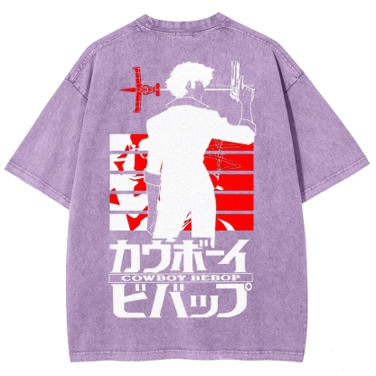 Cowboy Bebop Unisex Fit Washed T-Shirt 2503005438