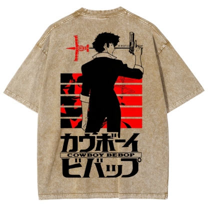 Cowboy Bebop Unisex Fit Washed T-Shirt 2503005438