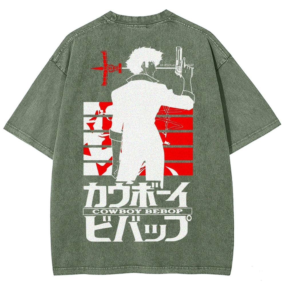 Cowboy Bebop Unisex Fit Washed T-Shirt 2503005438