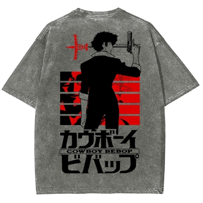 Cowboy Bebop Unisex Fit Washed T-Shirt 2503005438