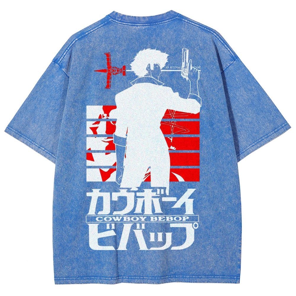 Cowboy Bebop Unisex Fit Washed T-Shirt 2503005438