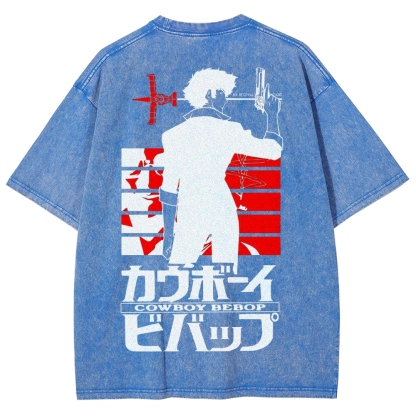 Cowboy Bebop Unisex Fit Washed T-Shirt 2503005438