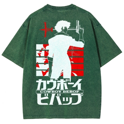 Cowboy Bebop Unisex Fit Washed T-Shirt 2503005438
