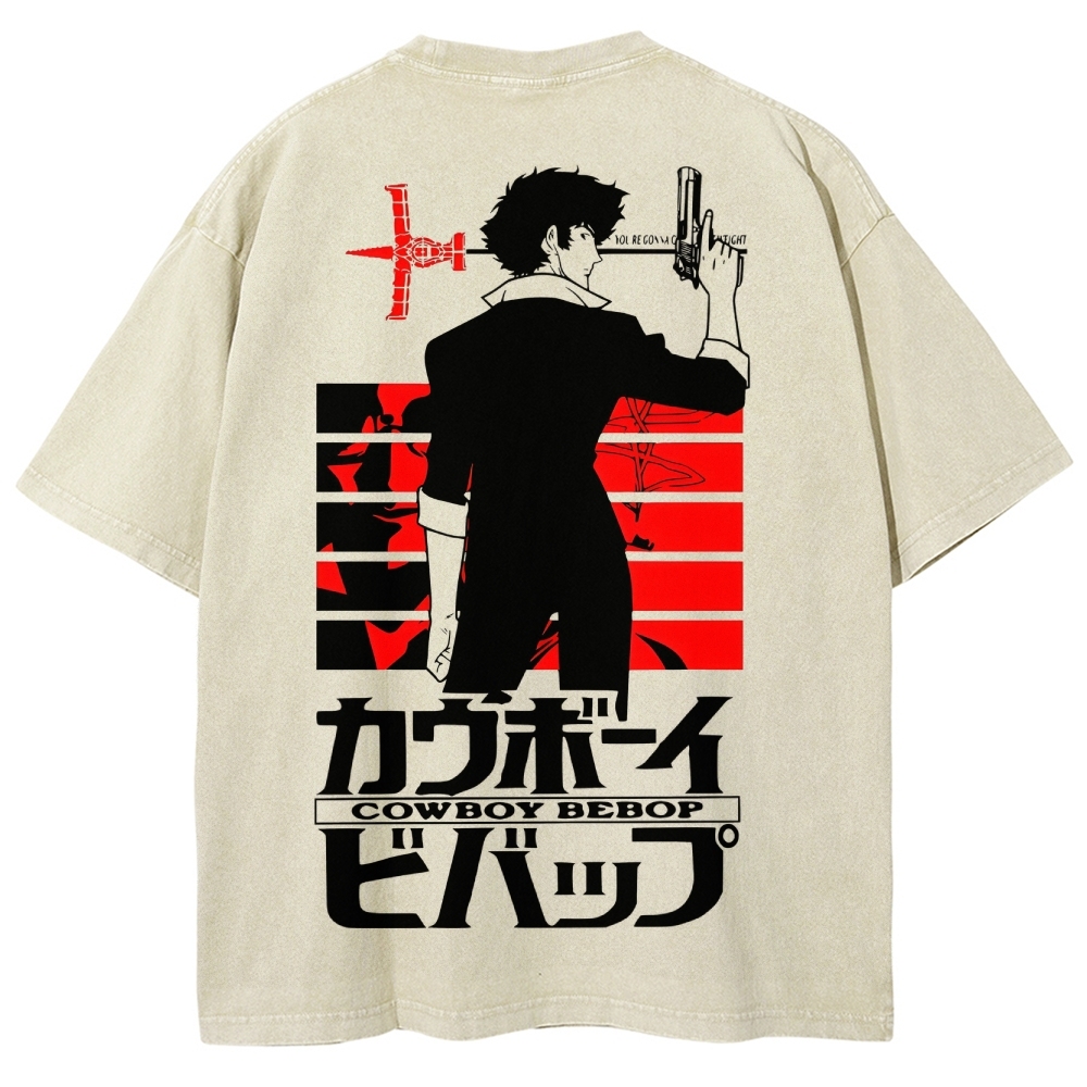Cowboy Bebop Unisex Fit Washed T-Shirt 2503005438