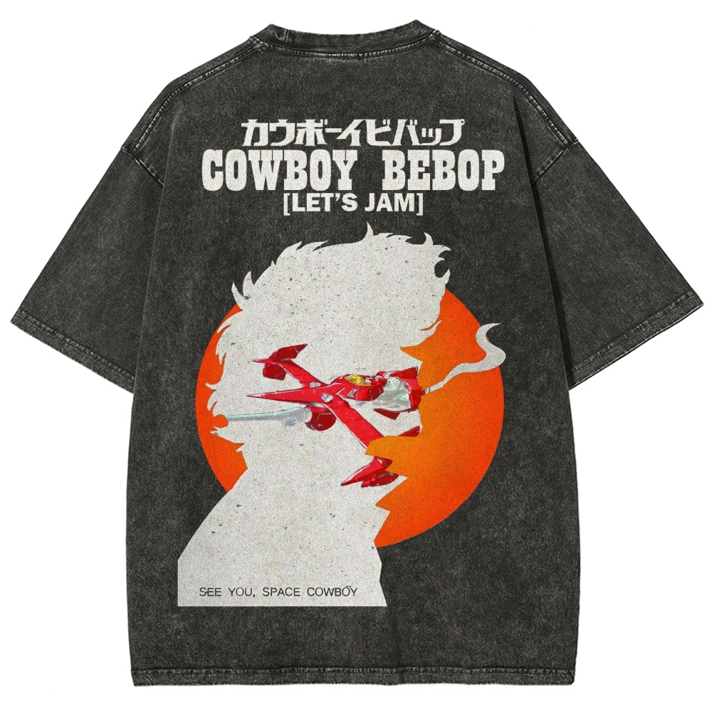 Cowboy Bebop Unisex Fit Washed T-Shirt 2503005442