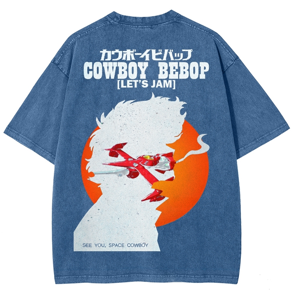 Cowboy Bebop Unisex Fit Washed T-Shirt 2503005442