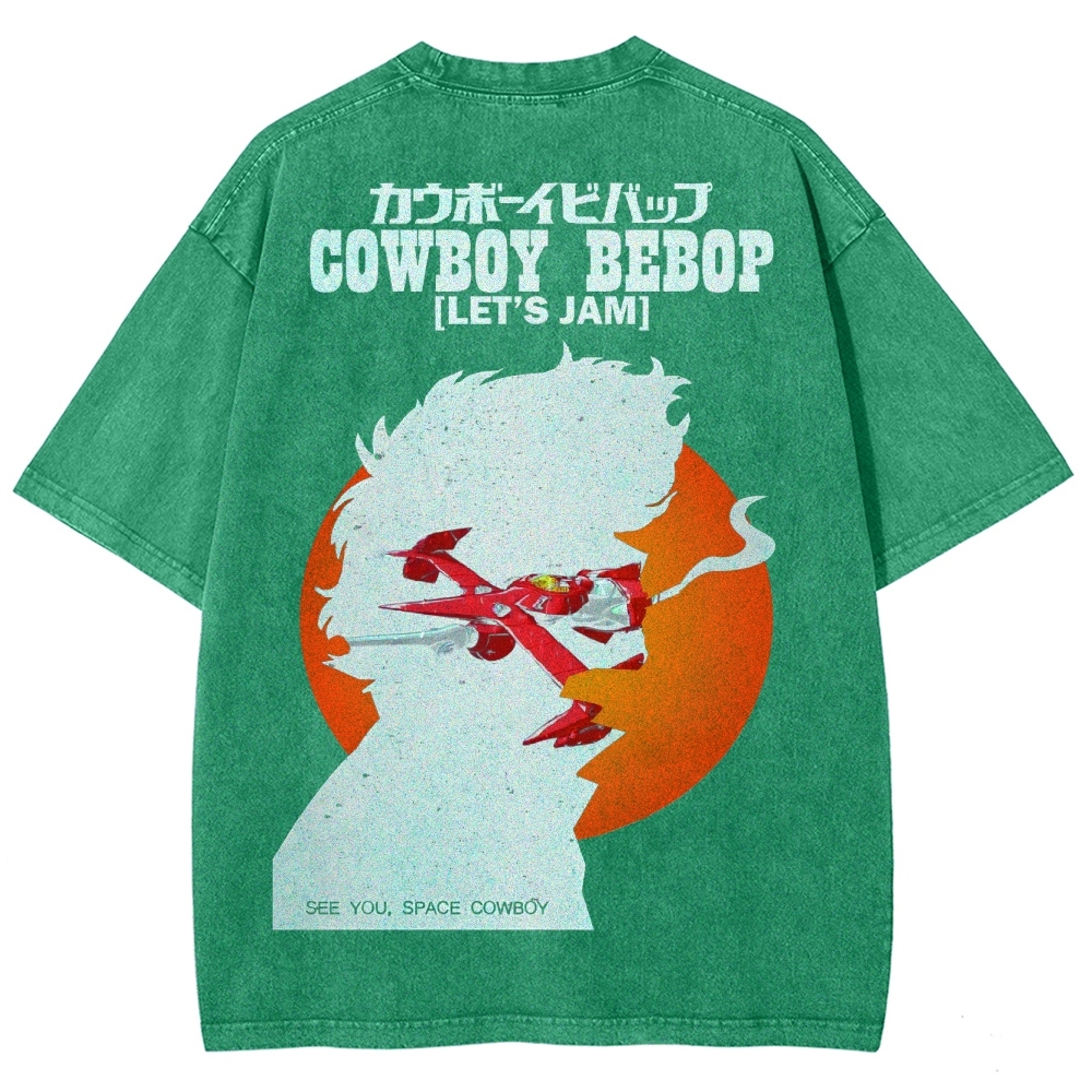 Cowboy Bebop Unisex Fit Washed T-Shirt 2503005442