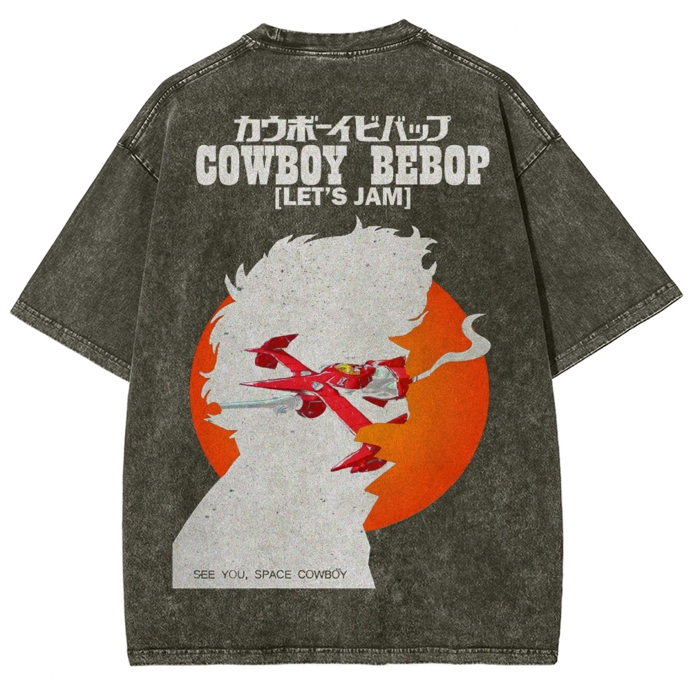 Cowboy Bebop Unisex Fit Washed T-Shirt 2503005442