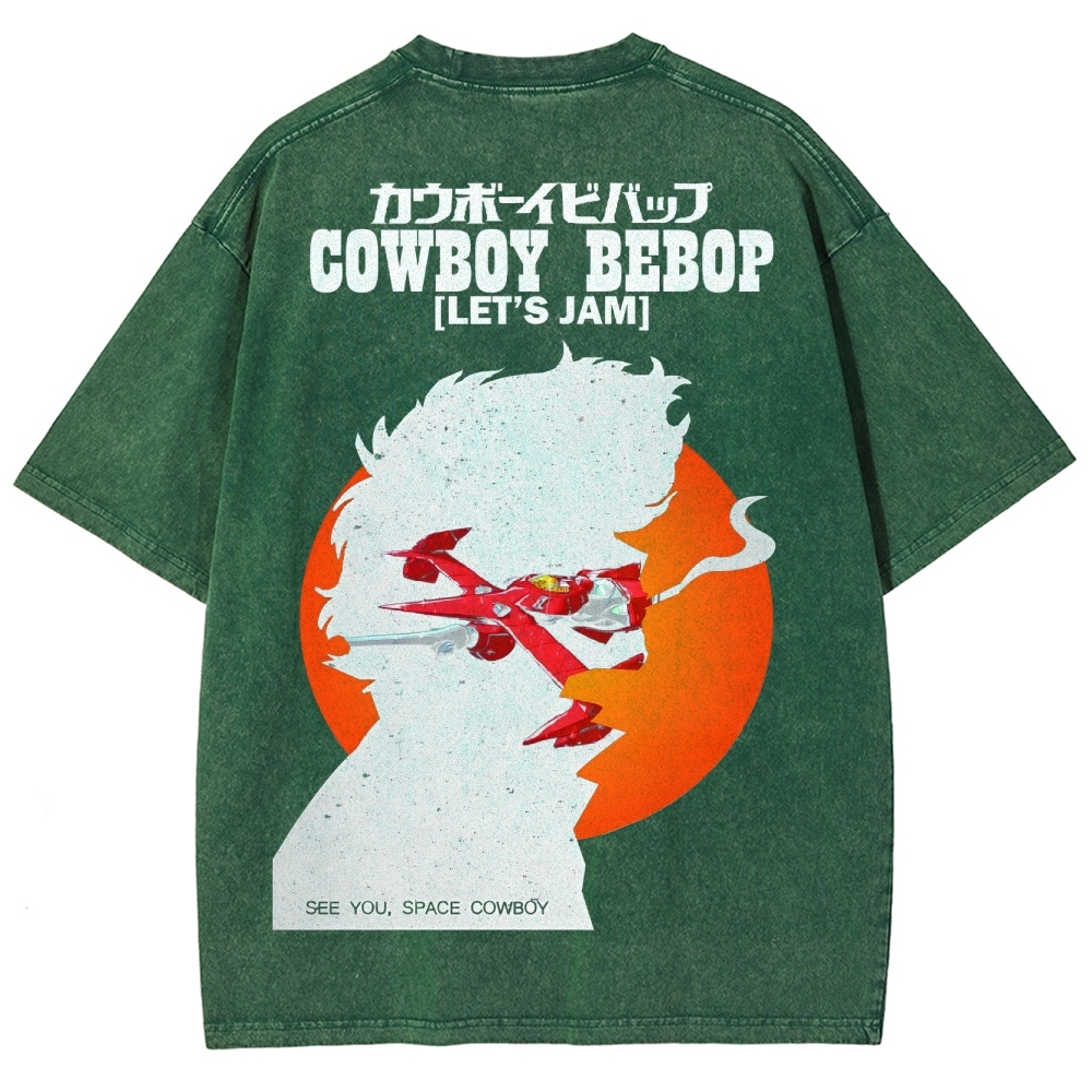 Cowboy Bebop Unisex Fit Washed T-Shirt 2503005442
