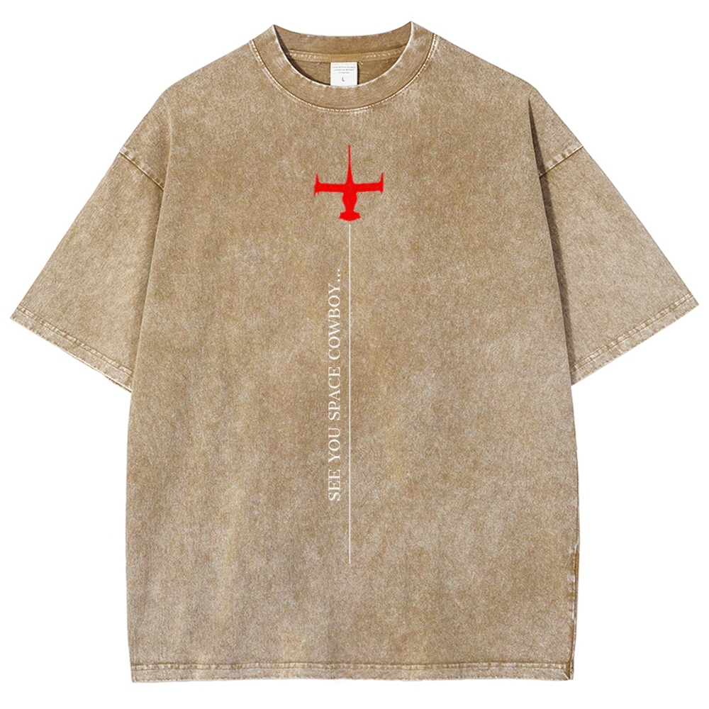 Cowboy Bebop Unisex Fit Washed T-Shirt 2503005445