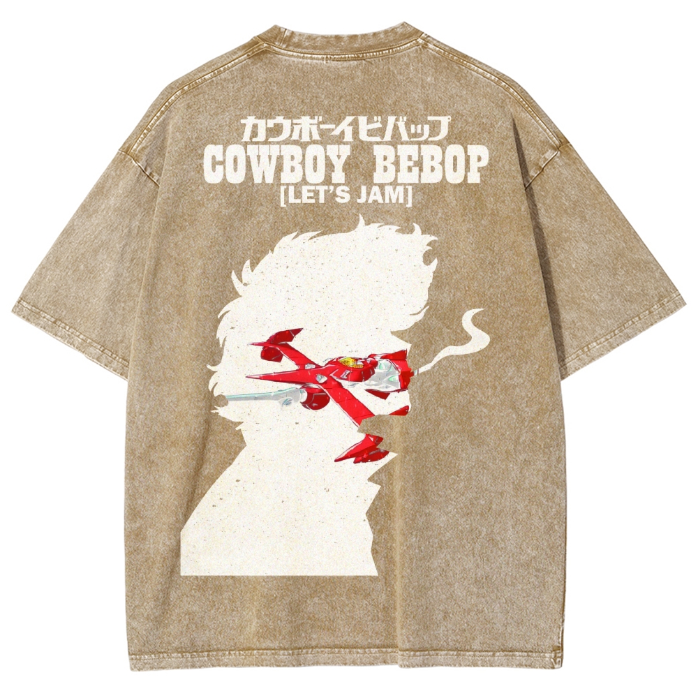 Cowboy Bebop Unisex Fit Washed T-Shirt 2503005445