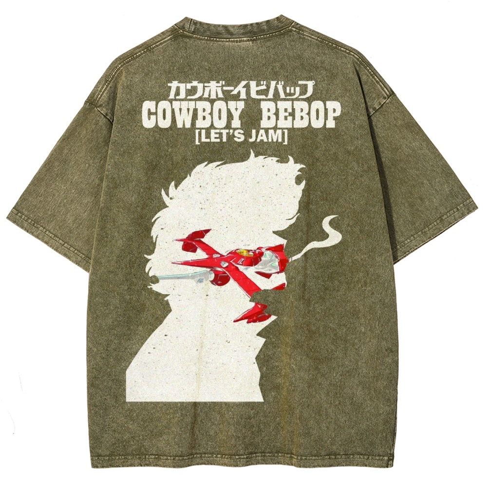 Cowboy Bebop Unisex Fit Washed T-Shirt 2503005445