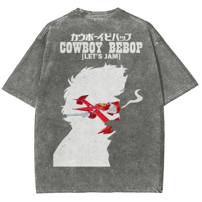 Cowboy Bebop Unisex Fit Washed T-Shirt 2503005445