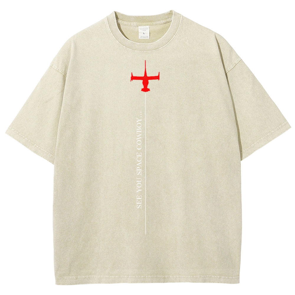 Cowboy Bebop Unisex Fit Washed T-Shirt 2503005445