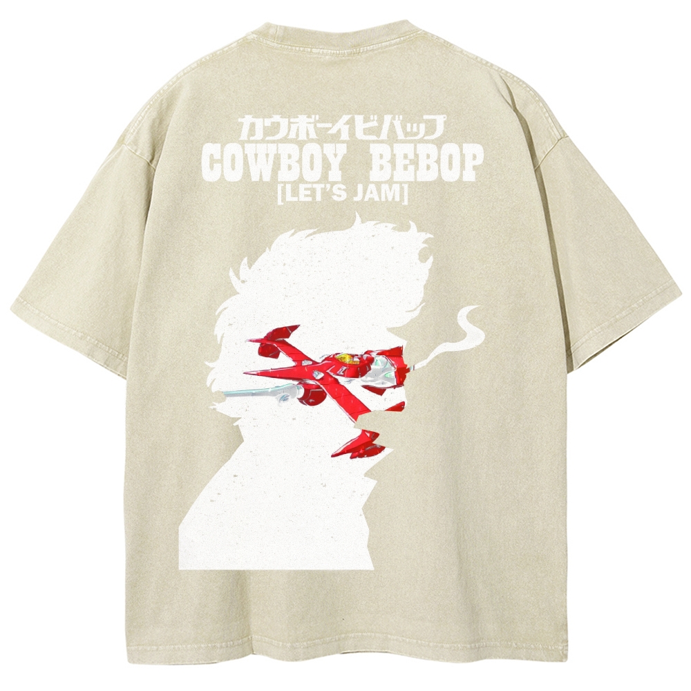 Cowboy Bebop Unisex Fit Washed T-Shirt 2503005445
