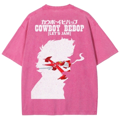 Cowboy Bebop Unisex Fit Washed T-Shirt 2503005445