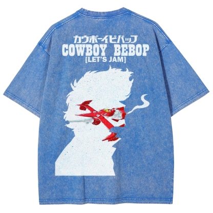 Cowboy Bebop Unisex Fit Washed T-Shirt 2503005445