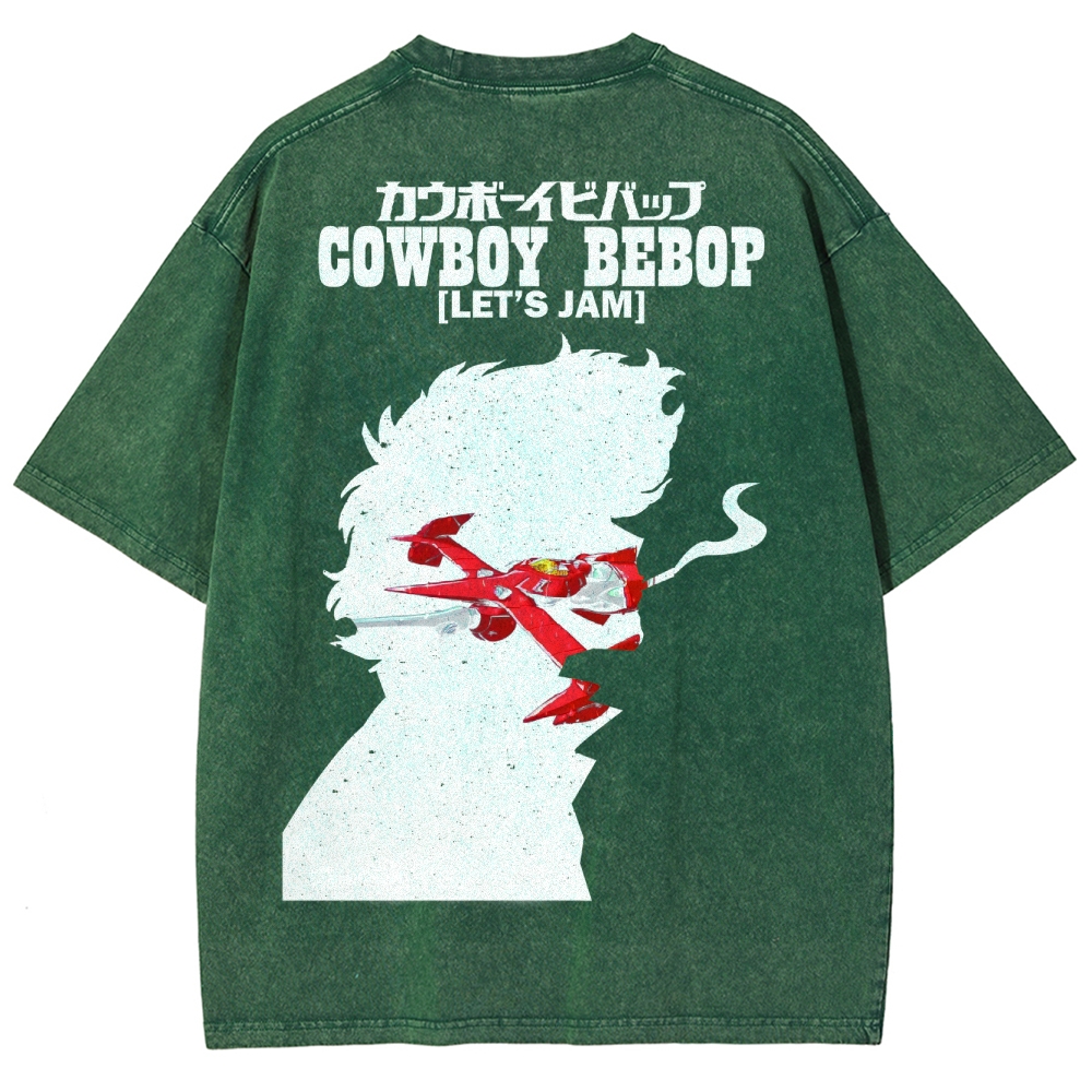 Cowboy Bebop Unisex Fit Washed T-Shirt 2503005445