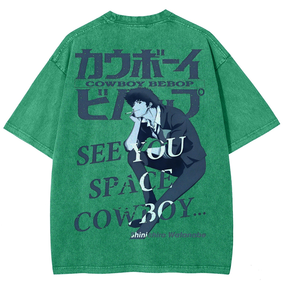 Cowboy Bebop Unisex Fit Washed T-Shirt 2503005448