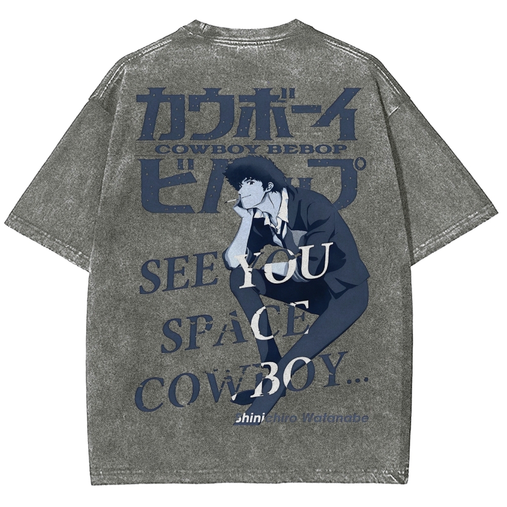 Cowboy Bebop Unisex Fit Washed T-Shirt 2503005448