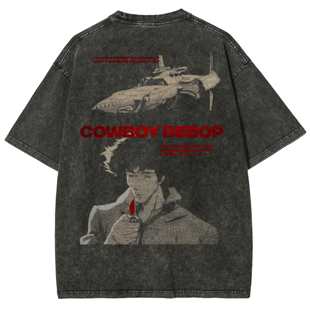 Cowboy Bebop Unisex Fit Washed T-Shirt 2503005489