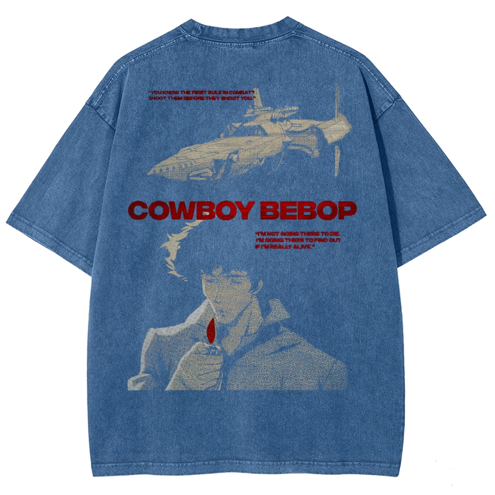 Cowboy Bebop Unisex Fit Washed T-Shirt 2503005489