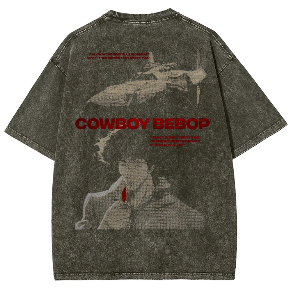 Cowboy Bebop Unisex Fit Washed T-Shirt 2503005489
