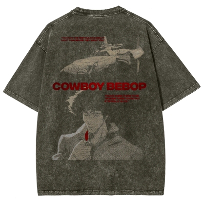 Cowboy Bebop Unisex Fit Washed T-Shirt 2503005489