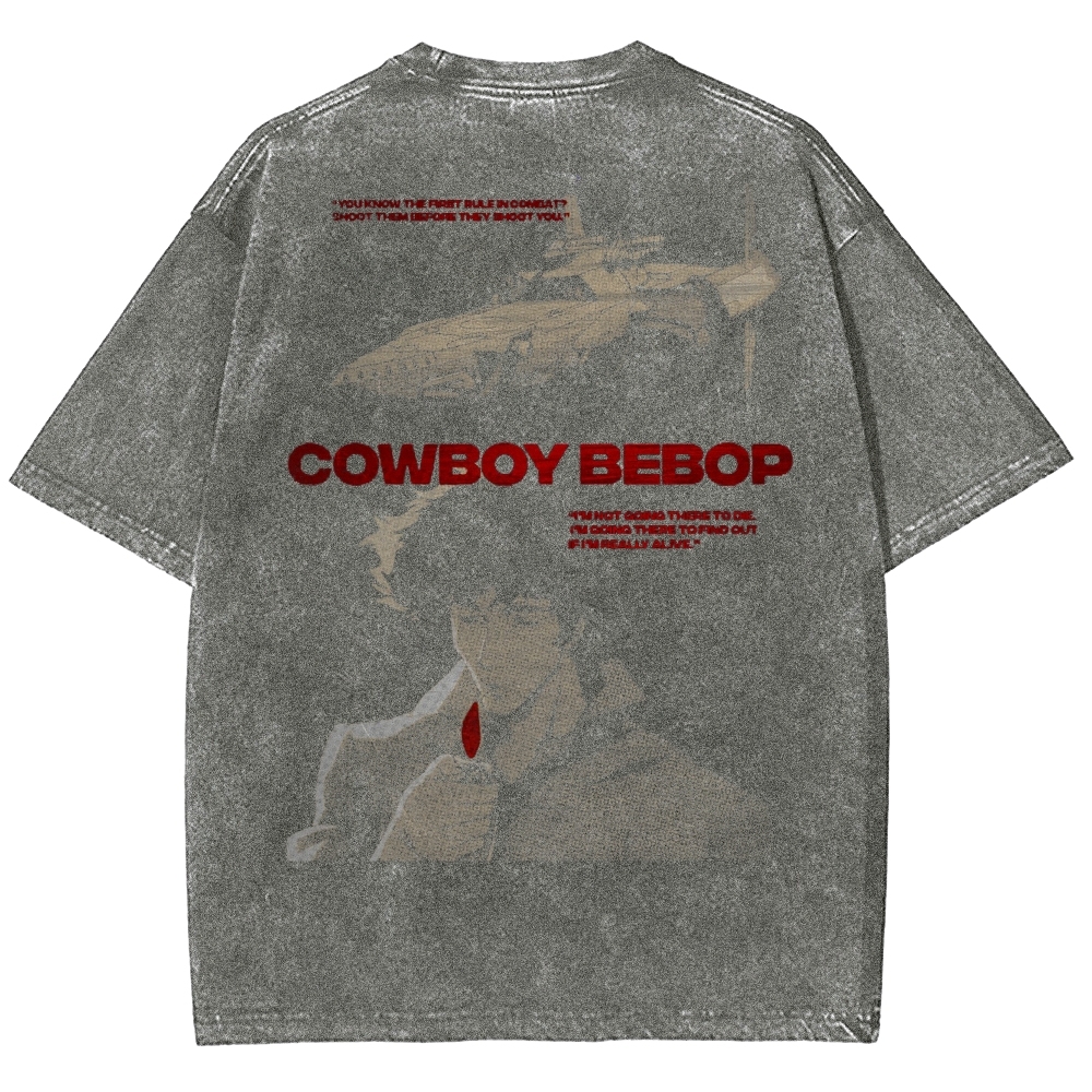 Cowboy Bebop Unisex Fit Washed T-Shirt 2503005489