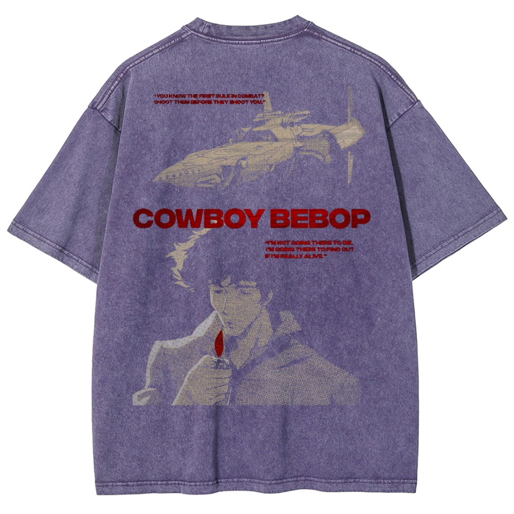 Cowboy Bebop Unisex Fit Washed T-Shirt 2503005489