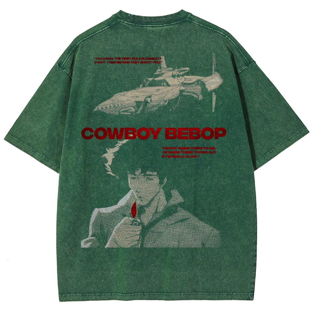Cowboy Bebop Unisex Fit Washed T-Shirt 2503005489
