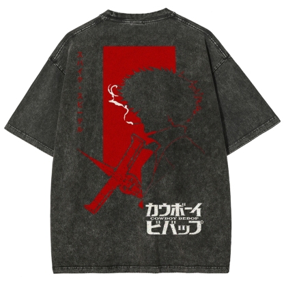 Cowboy Bebop Unisex Fit Washed T-Shirt 2503005496
